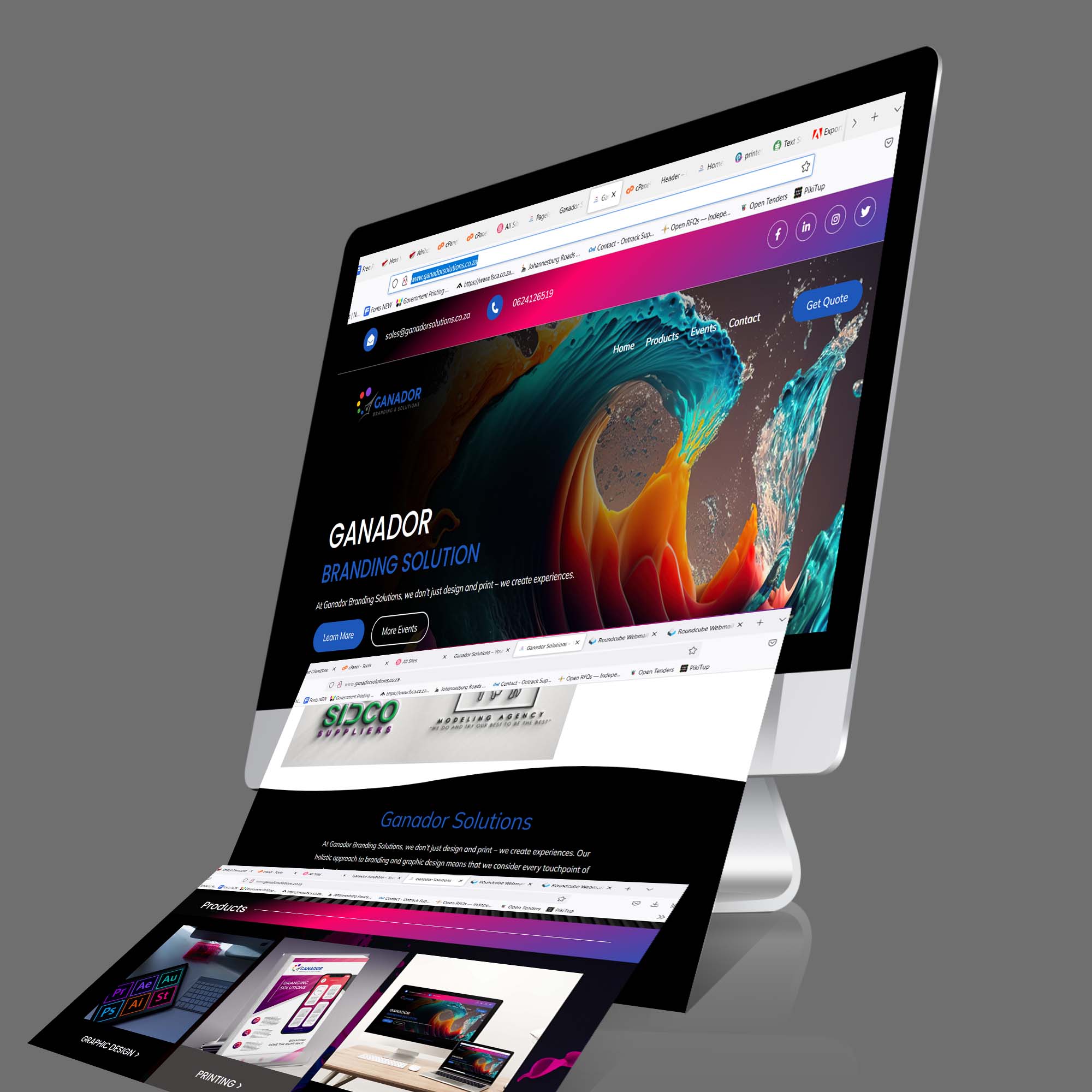 Website Mock Up 2